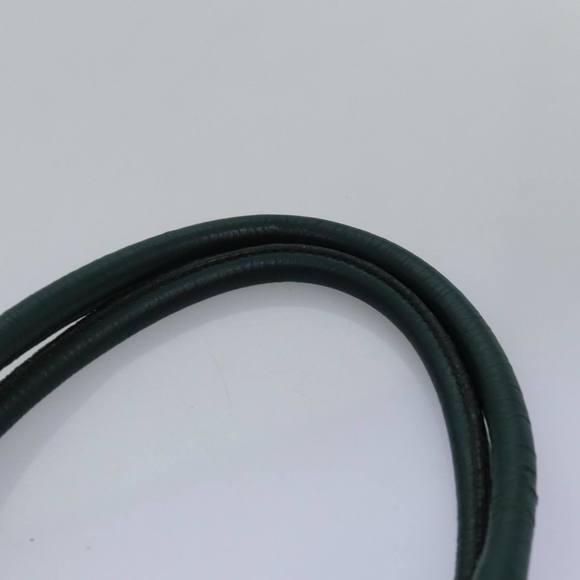 PRADA Tote Bag Leather 2way Khaki Auth bs15124 - Picture 8 of 16